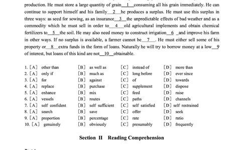 2000年考研英语真题（可复制、可搜索）(1)_❤️1.1980-2009年考研英语真题及解析(英语一二通用）_01、真题部分（英语一二通用）