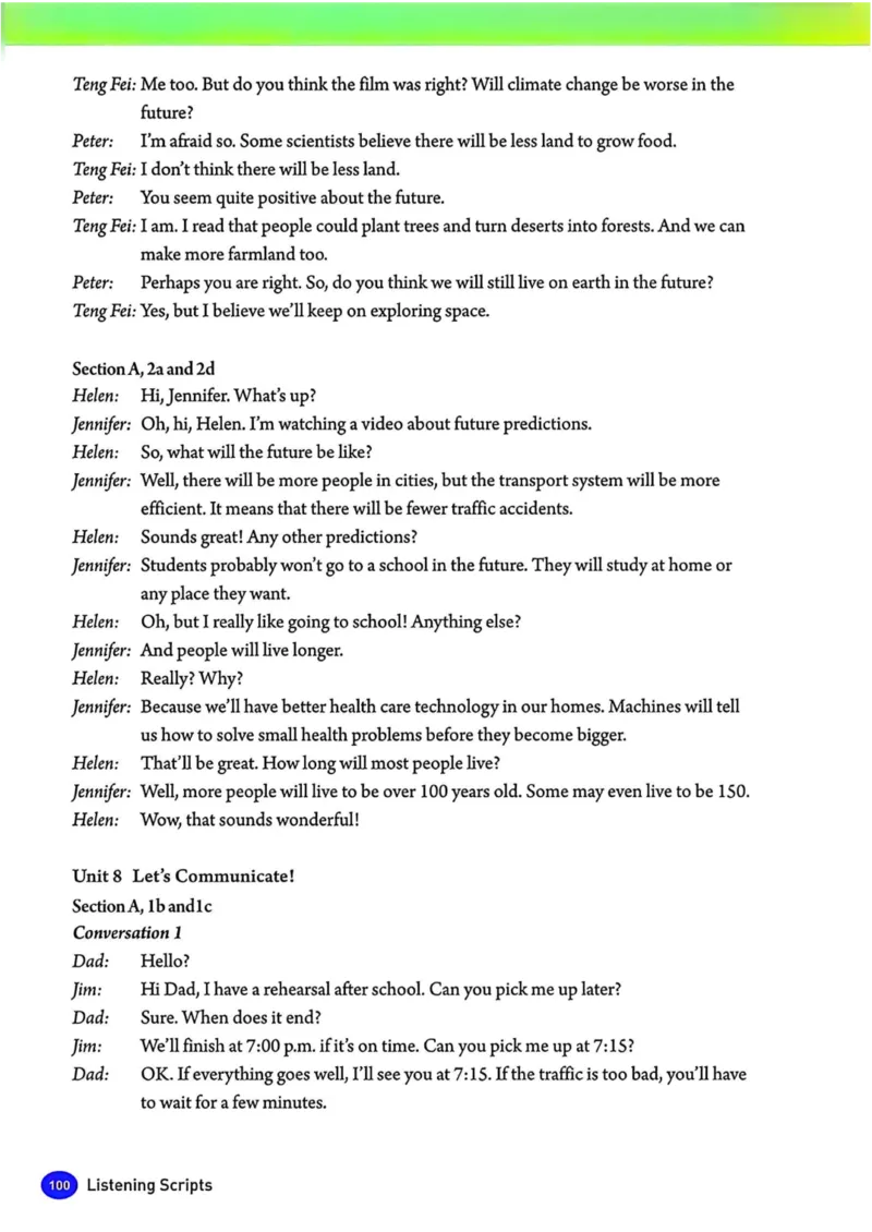 25秋8上英语新版_初中英语新版_最新人教版英语八年级上册_新版_初中英语8上新更新第三套可选择_07课堂笔记_原文PDF