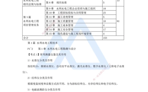 01.2025吴长春-名师冲刺特训-第1章勘测与设计_2026年一级建造师_2026年一建水利_2025年一建水利SVIP_04-冲刺串讲✿考点强化✿小灶集训_40-水利《名师冲刺特训》吴长春HX_讲义