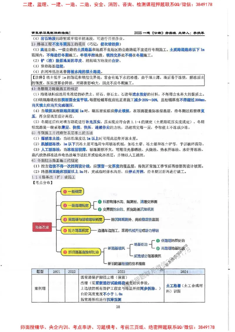 25年一建-公路-李洪革-夯实细讲讲义（图文一本通）上册_2026年一级建造师_2026年一建公路_2025年一建公路SVIP_01-精华文档✿电子教材✿历年真题