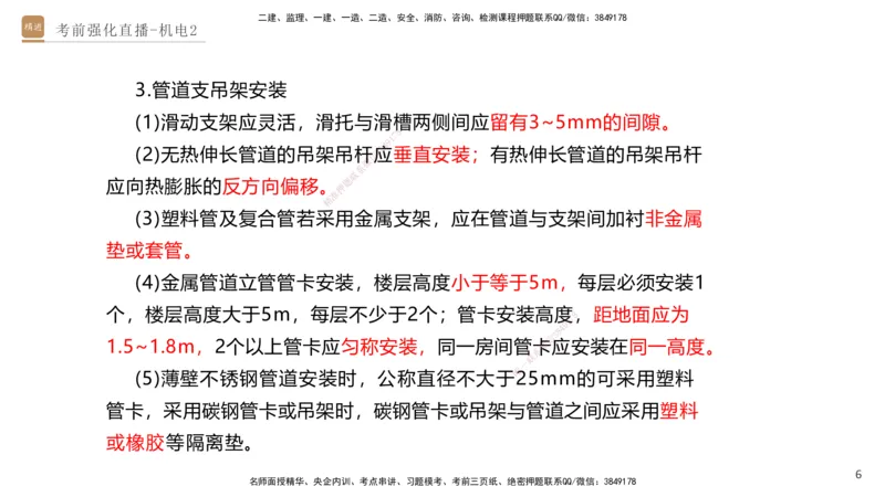 02.2025石莉-考前强化直播-机电实务2_2026年一级建造师_2026年一建机电_2025年一建机电SVIP_04-冲刺串讲✿考点强化✿小灶集训_53-机电《考前强化直播》石莉HX_讲义