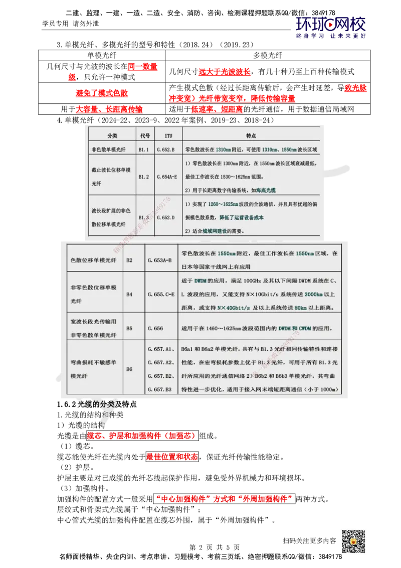 06.第6讲-16通信光（电）缆特点及应用_2026年一级建造师_2026年一建通信_2025年一建通信SVIP_02-基础精讲✿高端面授✿深度强化_08-通信《考点精讲班》杨鹏HQ