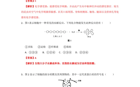 2013年高考生物试卷（上海）（解析卷）_生物历年高考真题_新&middot;PDF版2008-2025&middot;高考生物真题_生物（按省份分类）2008-2025_2008-2022&middot;（上海）生物高考真题