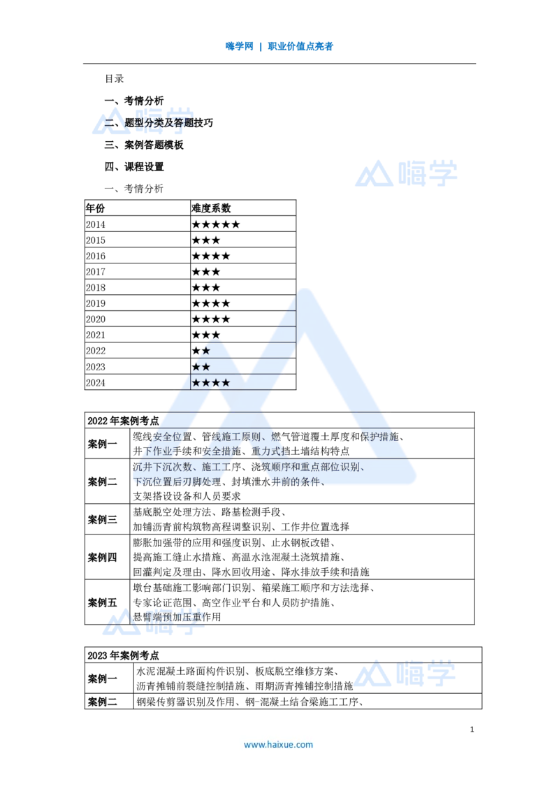 01.2025王欢-真题精析-（1）导学_2026年一级建造师_2026年一建市政_2025年一建市政SVIP_04-冲刺串讲✿考点强化✿小灶集训_28-市政《案例母题特训》王欢HX_讲义