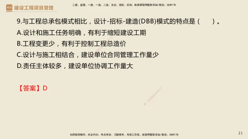 01.2025杨彬-精考速通-管理1_2026年一级建造师_2026年一建管理_2025年一建管理SVIP_02-基础精讲✿高端面授✿深度强化_22-管理《精考速通直播》杨彬HX_讲义