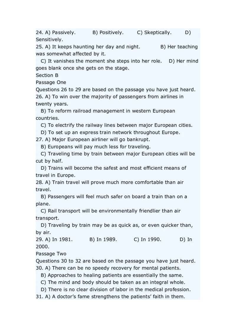 英语专项练习（十）_2025春招题库汇总_国企题库_中国烟草_3Yancao笔试专业完整知识点（仅需看本专业）_3.7英语_1.英语部分专项训练