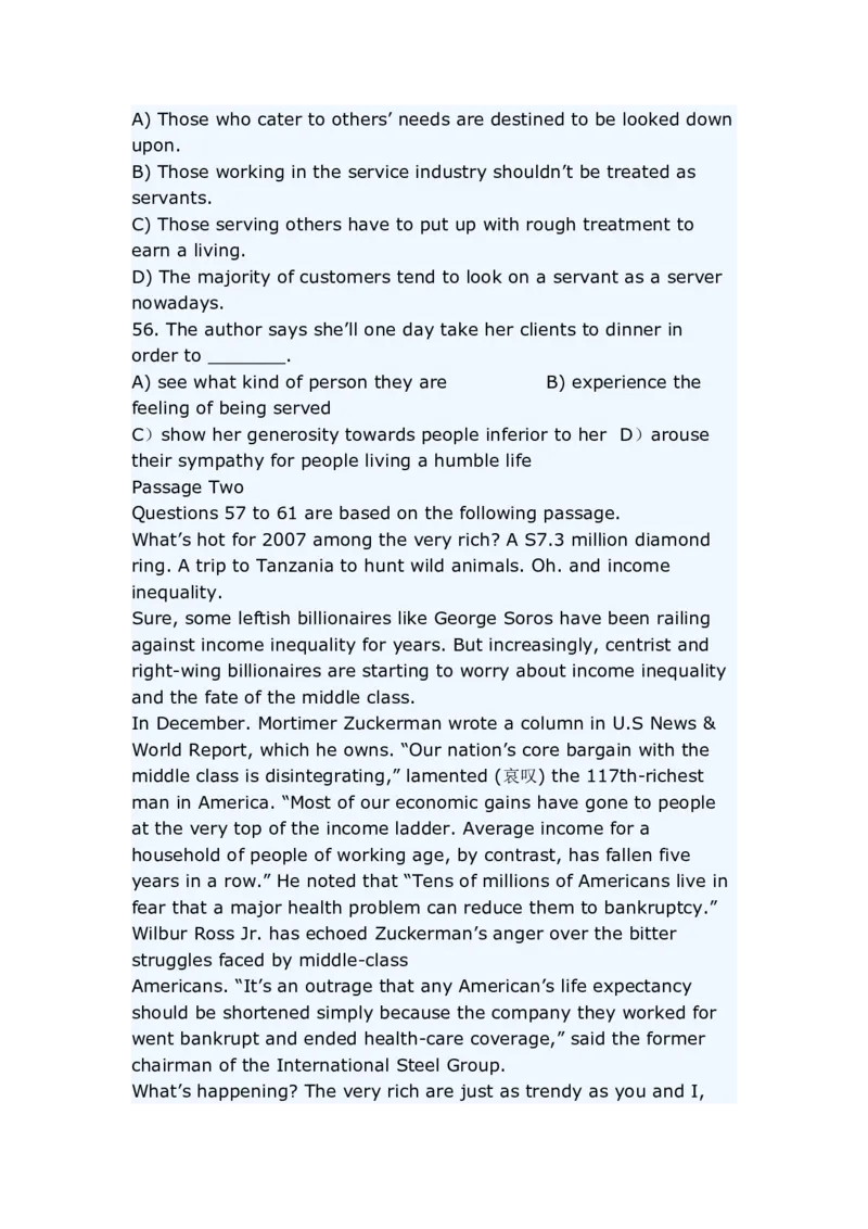 英语专项练习（十）_2025春招题库汇总_国企题库_中国烟草_3Yancao笔试专业完整知识点（仅需看本专业）_3.7英语_1.英语部分专项训练