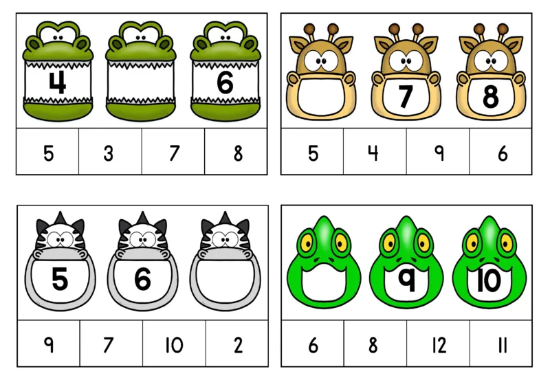1_哪个数字不见了_幼小语数英专项资料_幼小数学专项
