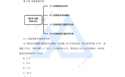 07.2025王晓波-万能母题特训-（6）第4章设备更新分析2_2026年一级建造师_2026年一建经济_2025年一建经济SVIP_03-习题精析✿实战特训✿模考通关_43-经济《万能母题特训》王晓波HX