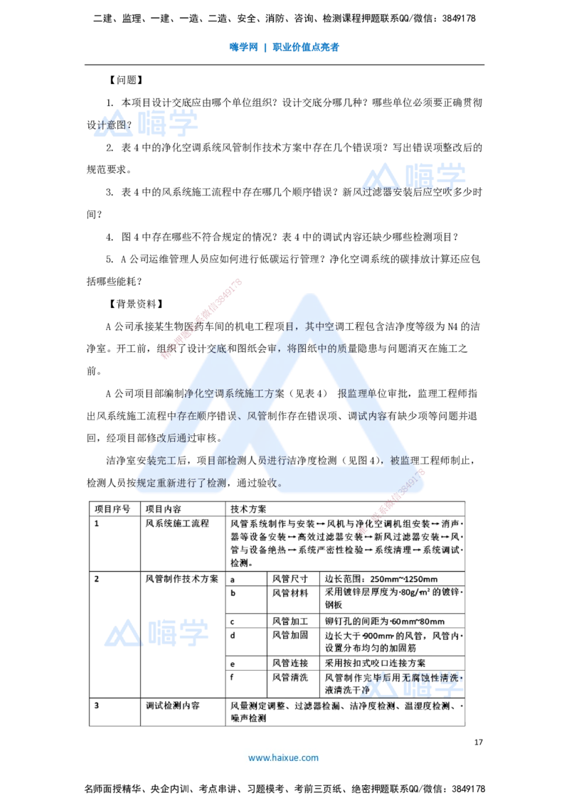 01.2025嗨学机电讲师-五年真题解析-2024年真题_2026年一级建造师_2026年一建机电_2025年一建机电SVIP_03-习题精析✿实战特训✿模考通关_04-机电《五年真题解析》石莉HX_讲义