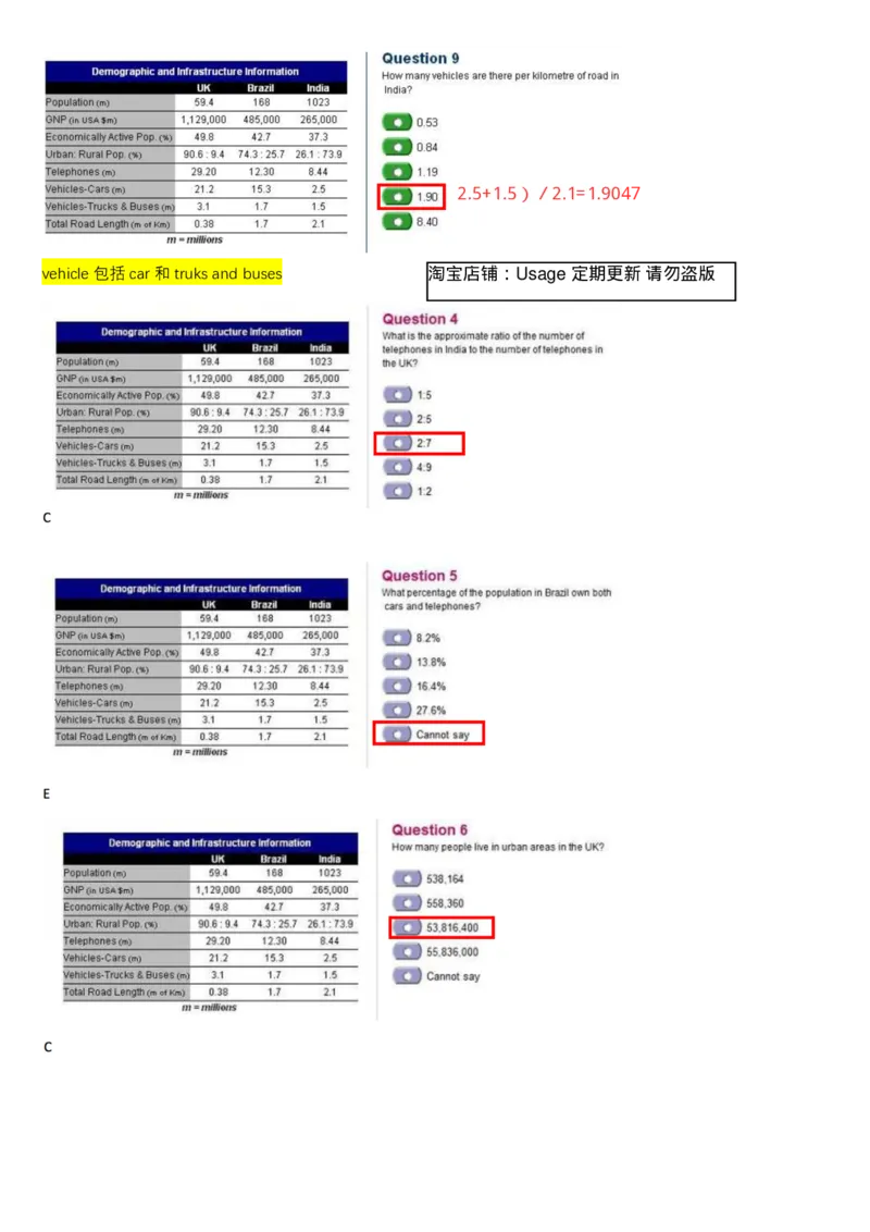 表格题_2025春招题库汇总_十大行测题库_2023年十大热门题库更新中_11、SH-1汇总_考普华的重要优先看去重整理的VNL题，中英文，有答案