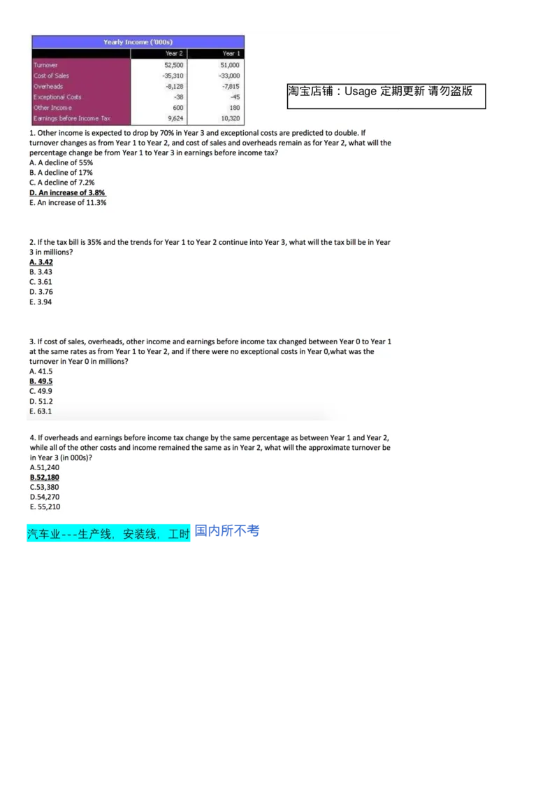 表格题_2025春招题库汇总_十大行测题库_2023年十大热门题库更新中_11、SH-1汇总_考普华的重要优先看去重整理的VNL题，中英文，有答案