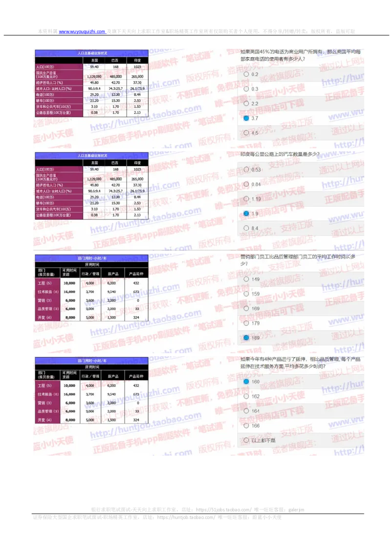 花旗银行2019招聘1022在线测试真题及答案_2025春招题库汇总_外资银行题库_23花旗_2019年历次OT真题及答案