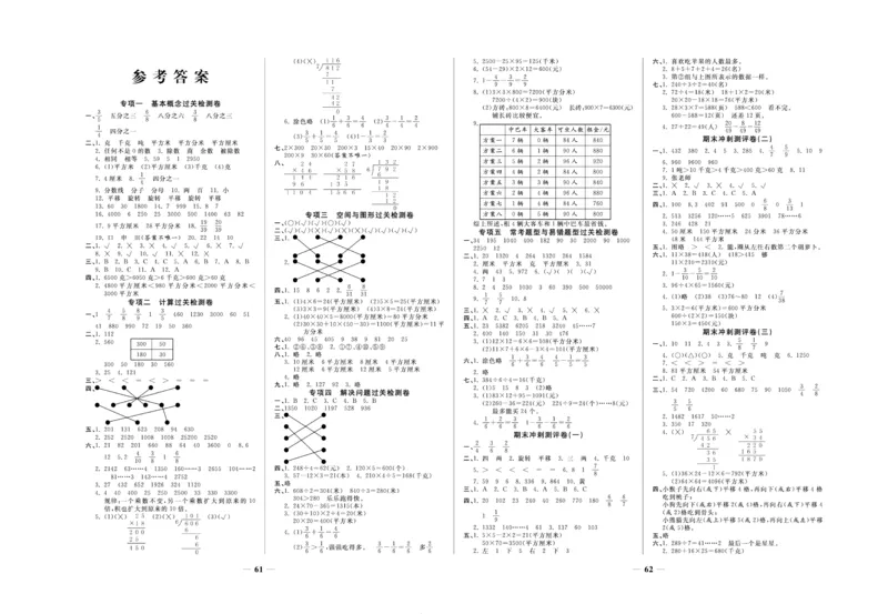 《期末冲刺优选卷》三年级下册数学北师版_2024年人教版小学数学一二三四五六年级上册下册期中期末试a0747_小学全科《同步练习+精品试卷》打包下载（1-6年级单元月考期中期末试卷）
