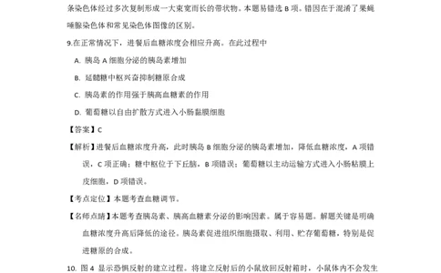 2016年高考生物试卷（上海）（解析卷）_生物历年高考真题_新&middot;PDF版2008-2025&middot;高考生物真题_生物（按省份分类）2008-2025_2008-2022&middot;（上海）生物高考真题