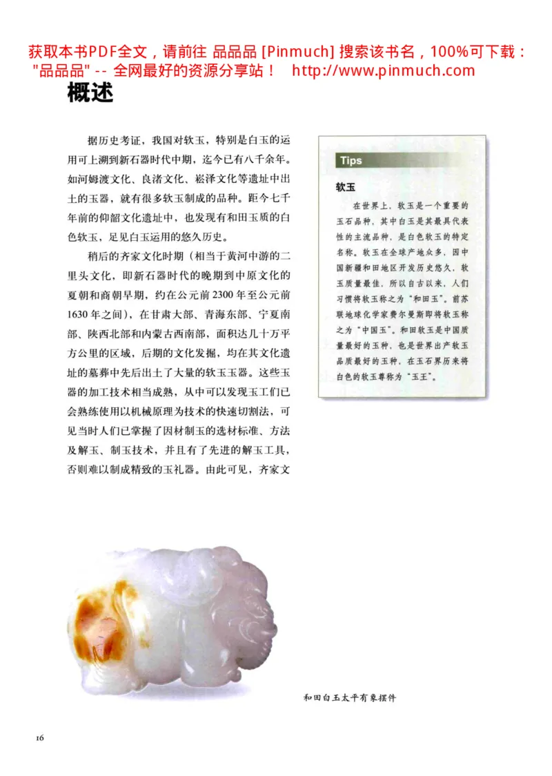 白玉玩家实战必读购买投资指南[完整版]_X018-玉石珠宝鉴定教程最新合集_5、玉石鉴定专题全套课程_玉石电子书_玉石电子书
