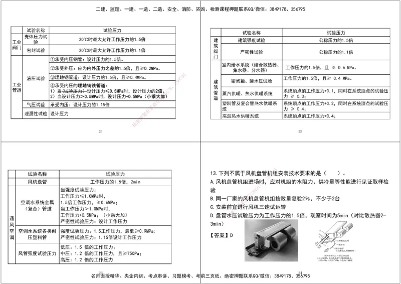 02.2025年一建《机电》模考测评卷（一）黑白打印版_2026年一级建造师_2026年一建机电_2025年一建机电SVIP_03-习题精析✿实战特训✿模考通关_35-机电《模考测评班》马明宇XT