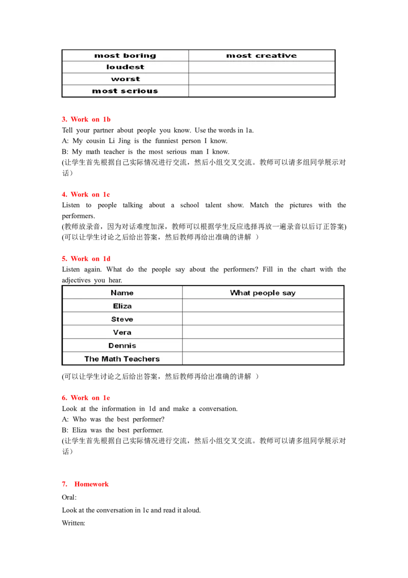 8A-Unit4Period3_初中英语新版_最新人教版英语八年级上册_老版（含有参考价值）_02课件人教版初中英语八上（多版本）易提分旗舰店_课件教案_Unit4