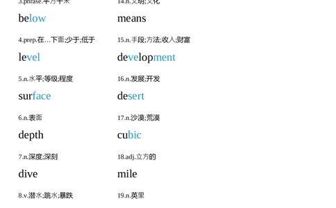 2026春人教版英语八下Unit4衡水体字贴_初中英语新版_最新人教版英语八年级下册_2026春新人教版八下（更新中）_05单词字帖（全）