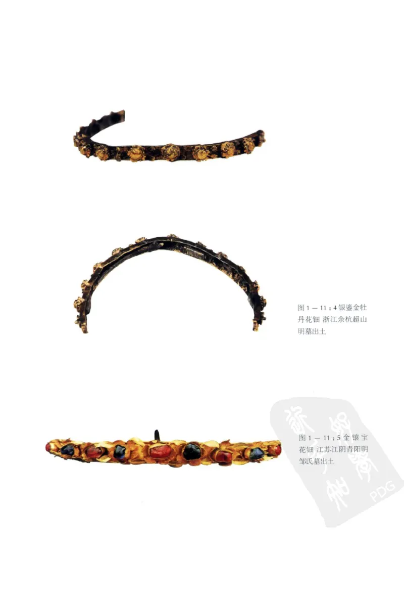 奢华之色宋元明金银器研究卷2明代金银首饰_扬之水_X018-玉石珠宝鉴定教程最新合集_5、玉石鉴定专题全套课程_玉石电子书_中国古代金银首饰