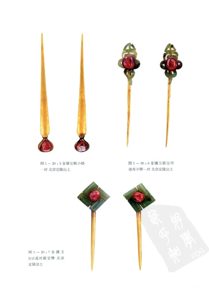 奢华之色宋元明金银器研究卷2明代金银首饰_扬之水_X018-玉石珠宝鉴定教程最新合集_5、玉石鉴定专题全套课程_玉石电子书_中国古代金银首饰