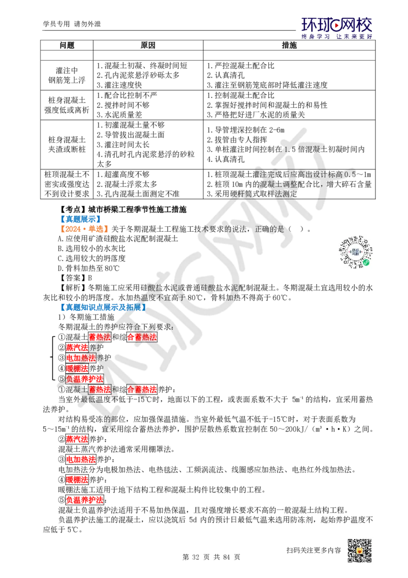 01.2025环球网校一级建造师《市政公用工程管理与实务》真题透析_2026年一级建造师_2026年一建市政_2025年一建市政SVIP_03-习题精析✿实战特训✿模考通关