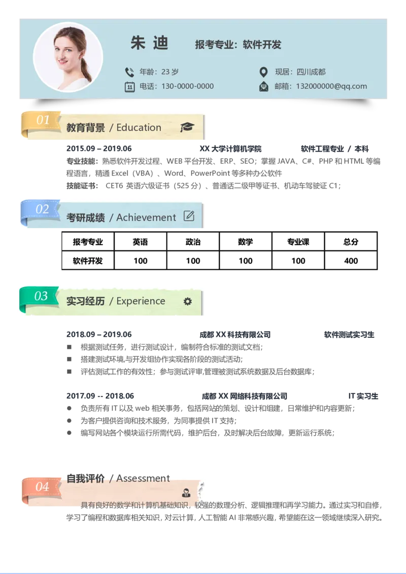软件开发_26考研复试_10考研复试资料25_2025考研复试简历124款_按专业分类