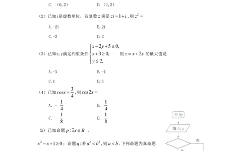 2017年高考数学试卷（文）（山东）（解析卷）_历年高考真题合集_数学历年高考真题_新&middot;PDF版2008-2025&middot;高考数学真题_数学（按省份分类）2008-2025_2008-2025&middot;（山东）数学高考真题