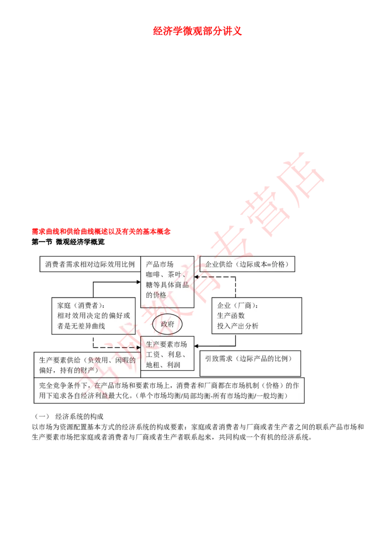 经济专项讲义--经济学考点归纳总结（微观宏观）_2025春招题库汇总_十大行测题库_2023年十大热门题库更新中_09、易考汇总_银行笔试包含专业题_专项讲义