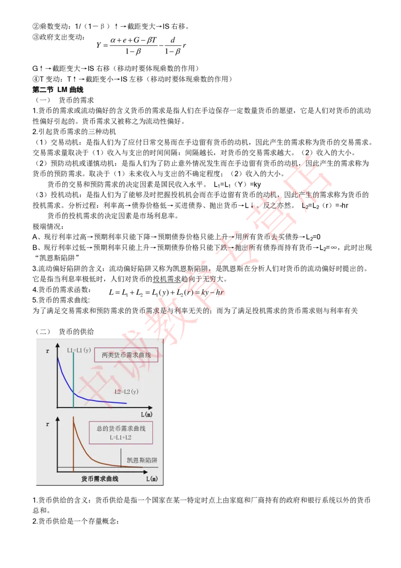 经济专项讲义--经济学考点归纳总结（微观宏观）_2025春招题库汇总_十大行测题库_2023年十大热门题库更新中_09、易考汇总_银行笔试包含专业题_专项讲义