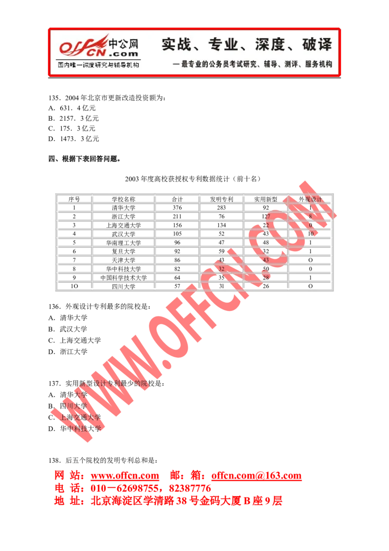 行政职业能力测验模拟预测试卷（十七）_2025春招题库汇总_通信运营商_集合_中国移动_微考_行测模拟卷40套