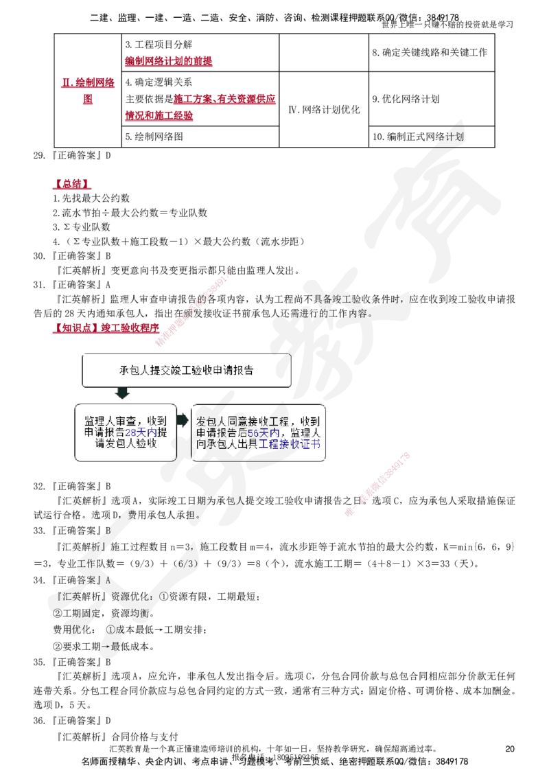 2025一建《项目管理》考点面授-讲义_2026年一级建造师_2026年一建管理_2025年一建管理SVIP_04-冲刺串讲✿考点强化✿小灶集训_32-管理《冲刺面授班》名师HY