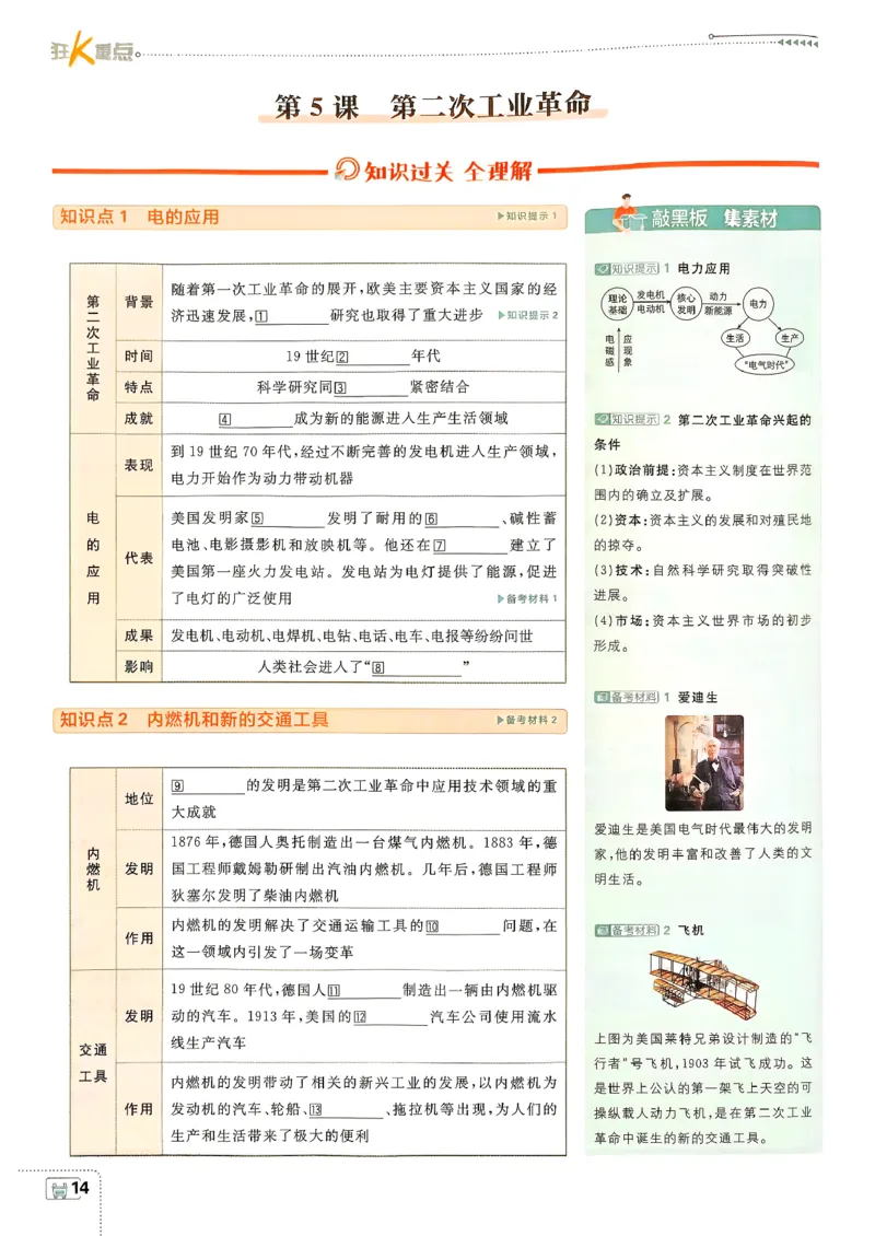 26春《初中必刷题》历史人教版9下狂K重点_2026版初中《必刷题》9年级下册（历史）（人教）_2026春《初中必刷题》历史RJ9下