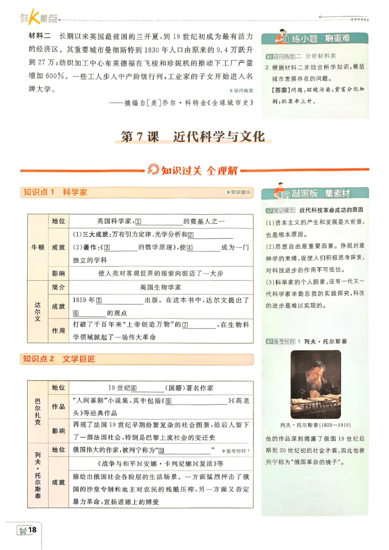 26春《初中必刷题》历史人教版9下狂K重点_2026版初中《必刷题》9年级下册（历史）（人教）_2026春《初中必刷题》历史RJ9下