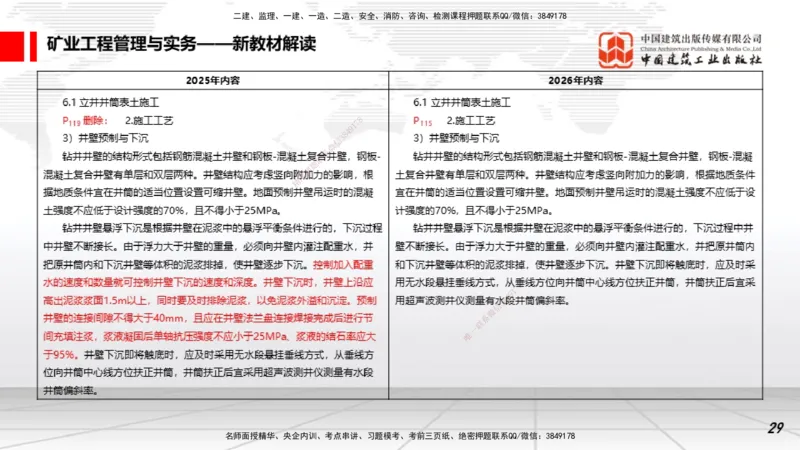 01.15一建《矿业》新教材变动解析课_2026年一级建造师_2026年一建矿业_2026年一建矿业SVIP_2026一建矿业SVIP_02-基础精讲✿高端面授✿深度强化_讲义