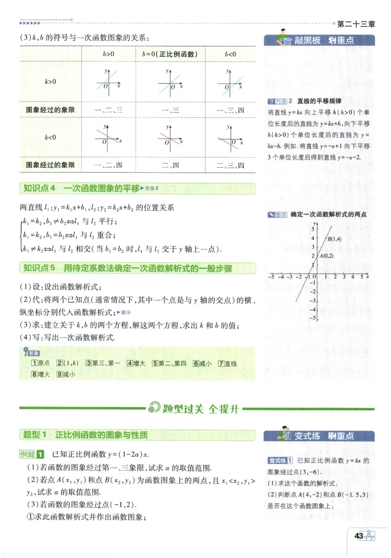 2026春《初中必刷题》数学RJ8下狂K重点_2026春《初中必刷题》数学RJ8下
