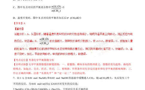 2016年高考化学试卷（四川）（解析卷）_历年高考真题合集_化学历年高考真题_新&middot;Word版2008-2025&middot;高考化学真题_化学（按年份分类）2008-2025_2016&middot;高考化学真题