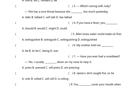 2026人教英语八下单元测试卷Unit2含答案_初中英语新版_最新人教版英语八年级下册_2026春新人教版八下（更新中）_22单元测试卷带答案U1-U4