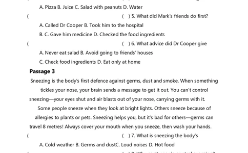 2026人教英语八下单元测试卷Unit2含答案_初中英语新版_最新人教版英语八年级下册_2026春新人教版八下（更新中）_22单元测试卷带答案U1-U4