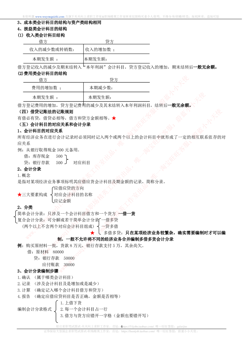 财务会计类之会计学知识考点讲义归纳总结_2025春招题库汇总_十大行测题库_2023年十大热门题库更新中_03、赛码汇总_2024腾讯7月更新_赠送历年腾讯笔试
