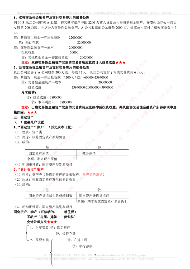 财务会计类之会计学知识考点讲义归纳总结_2025春招题库汇总_十大行测题库_2023年十大热门题库更新中_03、赛码汇总_2024腾讯7月更新_赠送历年腾讯笔试