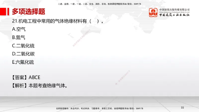 2025一建《机电》考前小灶直播课（卷二）1_2026年一级建造师_2026年一建机电_2025年一建机电SVIP_04-冲刺串讲✿考点强化✿小灶集训_75-机电《考前小灶直播》闫娜JGS_讲义