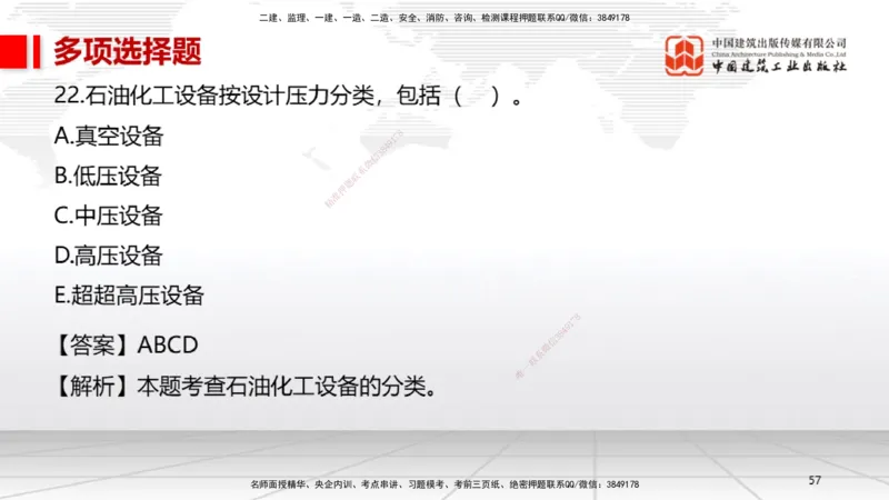 2025一建《机电》考前小灶直播课（卷二）1_2026年一级建造师_2026年一建机电_2025年一建机电SVIP_04-冲刺串讲✿考点强化✿小灶集训_75-机电《考前小灶直播》闫娜JGS_讲义