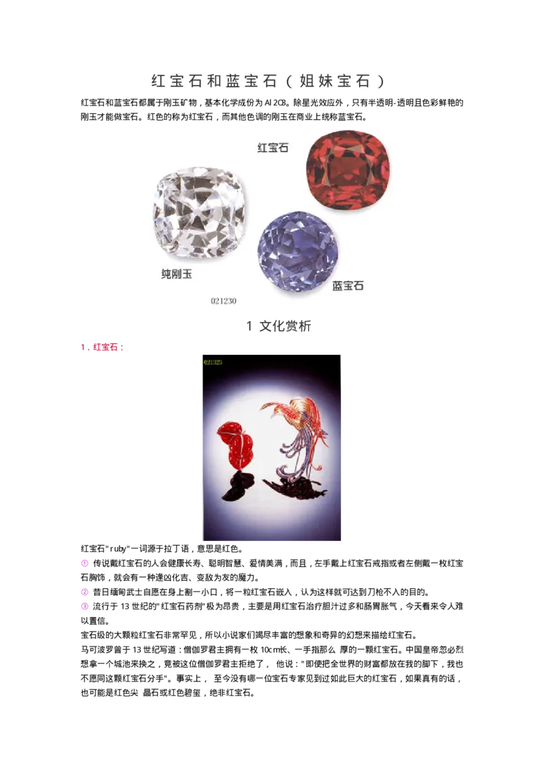 宝玉石鉴赏08红宝石和蓝宝石_X018-玉石珠宝鉴定教程最新合集_5、玉石鉴定专题全套课程_玉石电子书_宝玉石鉴赏