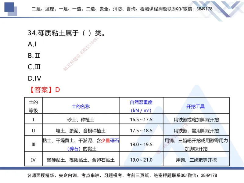 01.2025张芬-易错易混题讲解-水利_2026年一级建造师_2026年一建水利_2025年一建水利SVIP_04-冲刺串讲✿考点强化✿小灶集训_37-水利《易错易混讲解》张芬HX_讲义