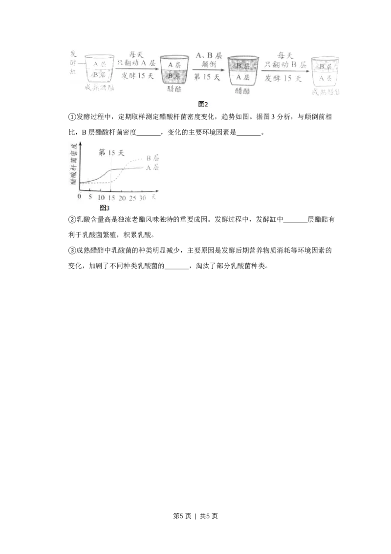 2016年高考生物试卷（天津）（空白卷）_生物历年高考真题_新&middot;PDF版2008-2025&middot;高考生物真题_生物（按年份分类）2008-2025_2016&middot;高考生物真题