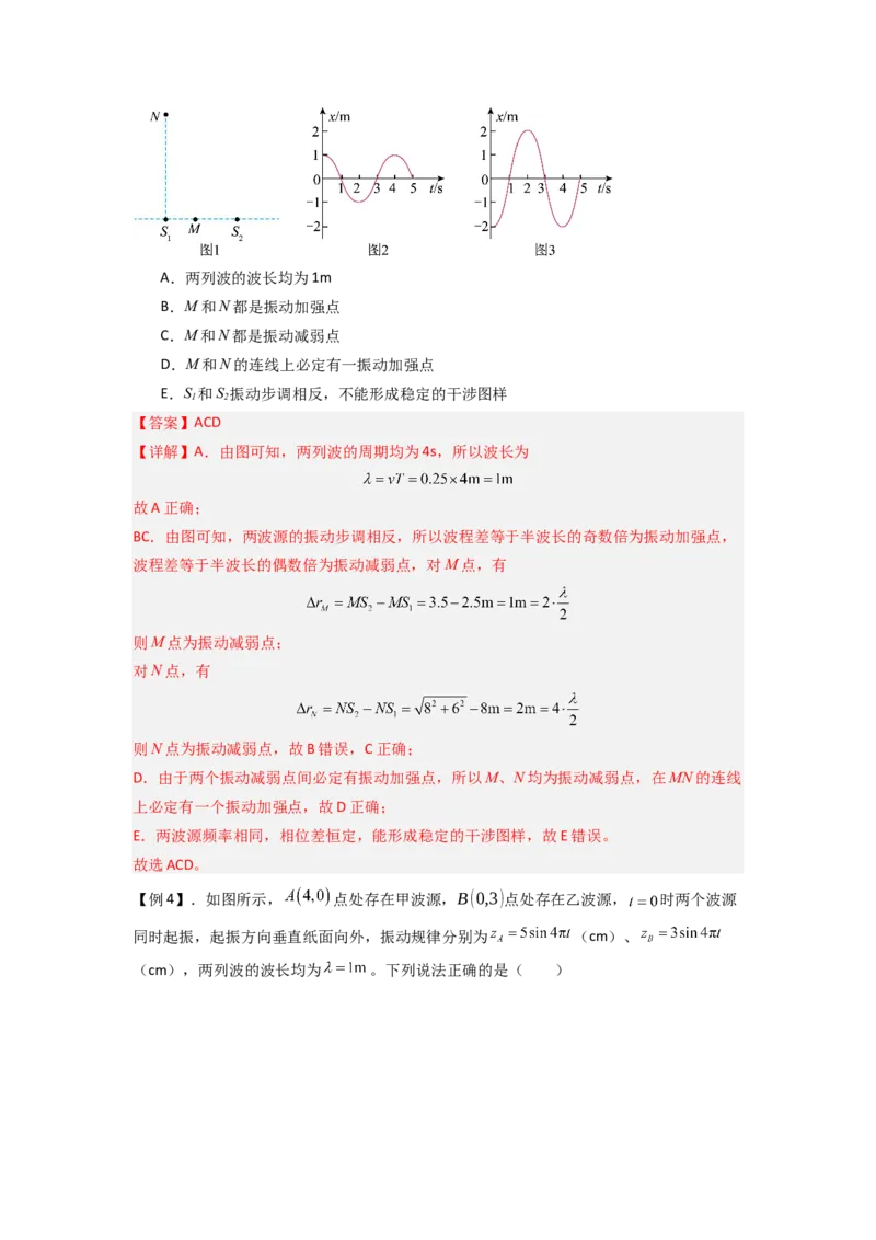 专题19机械波（解析版）_2025高中物理模型方法技巧高三复习专题练习讲义_新版高考物理模型与方法