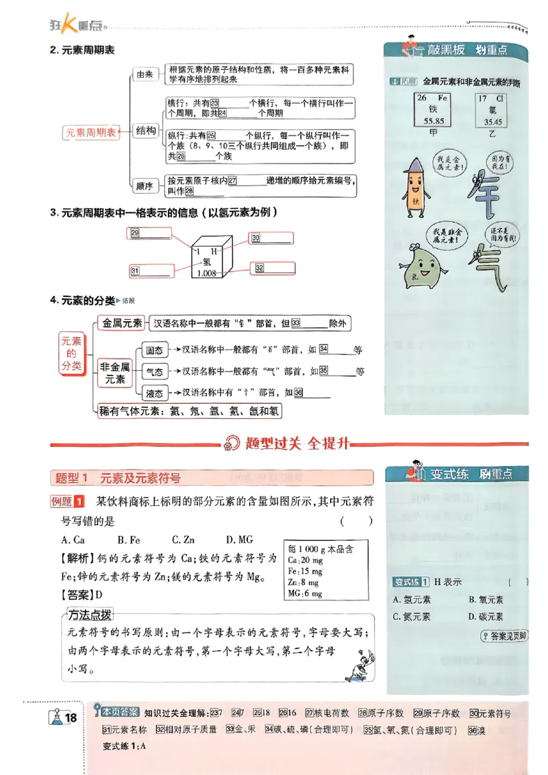 2026《初中必刷题》化学9上(鲁教版)狂k重点_2026《初中必刷题》全科多版本_2025秋_2026版初中《必刷题》9年级上册（7科全）（多版本合集）_2026版初中《必刷题》9年级上册（化学）（鲁教）