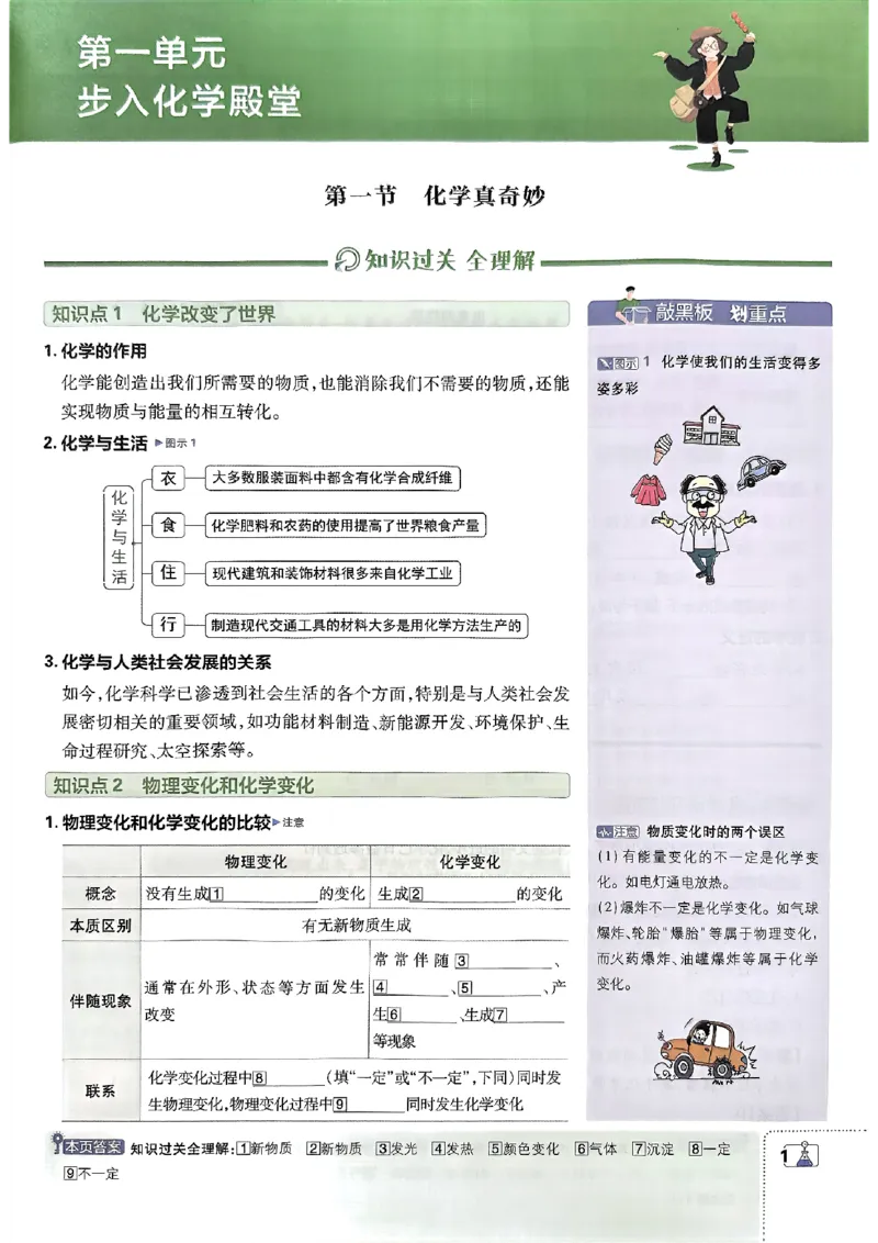 2026《初中必刷题》化学9上(鲁教版)狂k重点_2026《初中必刷题》全科多版本_2025秋_2026版初中《必刷题》9年级上册（7科全）（多版本合集）_2026版初中《必刷题》9年级上册（化学）（鲁教）