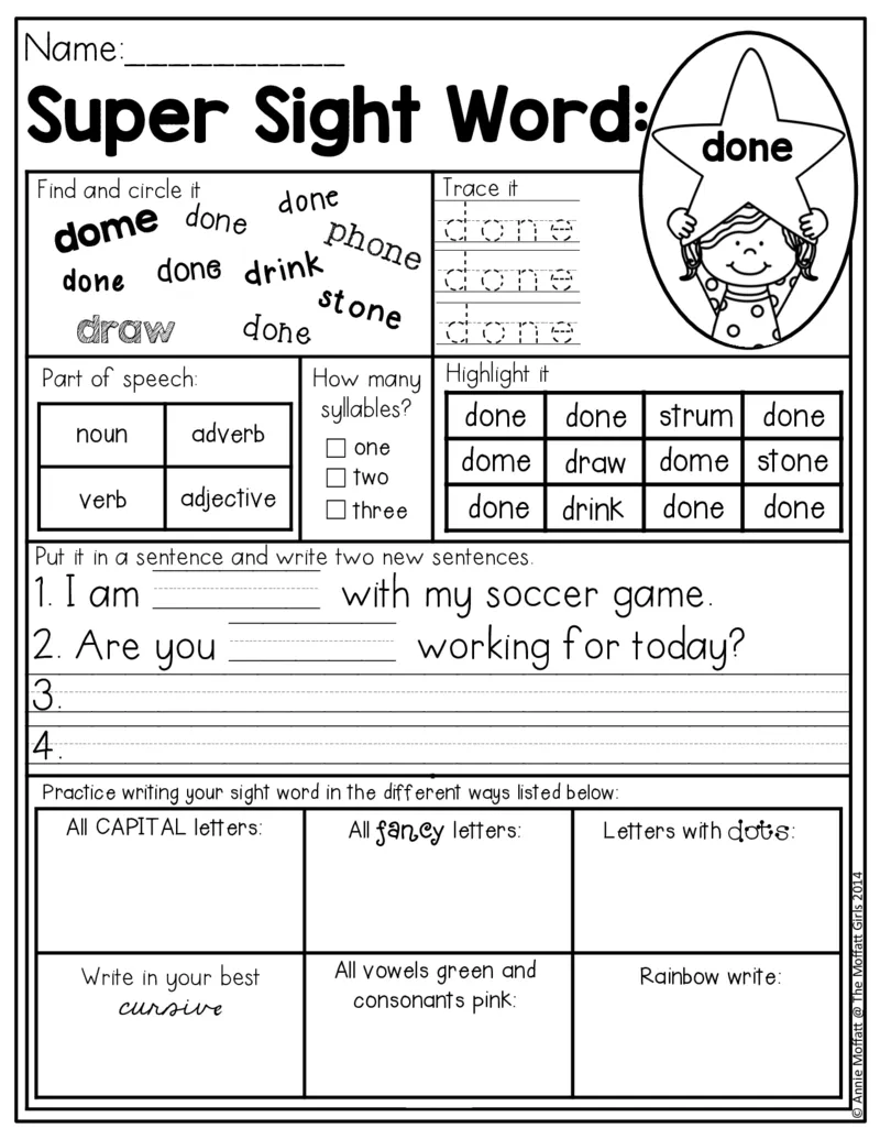 5自然拼读SightWords(启蒙阅读高频词）_幼小衔接全套_幼小衔接资料大全_幼小衔接资料1️⃣_017高频词翻翻卡500页_五个级别高频词SightWords练习纸​